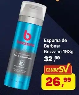 Supermercados São Vicente Espuma de Barbear Bozzano oferta