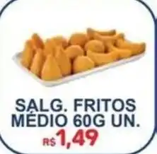 Supermercado Vitorino Salg. fritos medio un. oferta