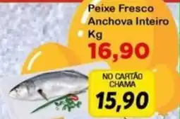 Chama Supermercados Peixe fresco anchova inteiro oferta