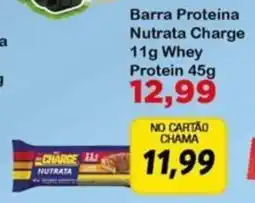 Chama Supermercados Barra Proteína Nutrata Charge oferta