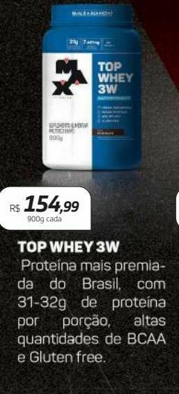 Drogal Top whey 3w 900g oferta