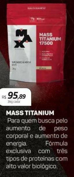 Mass titanium 3kg