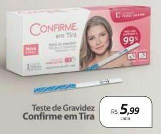 Drogal Teste de gravidez confirme em tira oferta