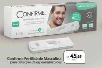 Drogal Confirme fertilidade masculina para detecção de espermatozoides oferta