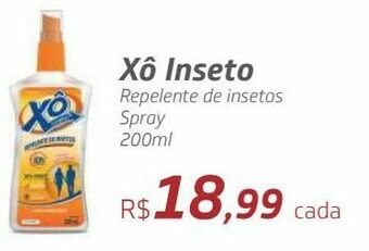 Xô inseto repelente de insetos spray 200ml