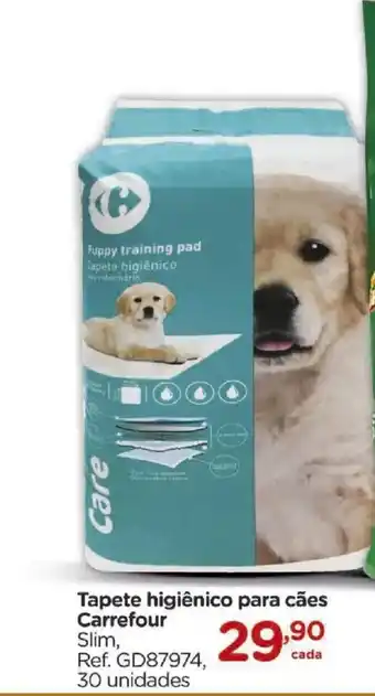Tapete higiênico para cães Carrefour Slim