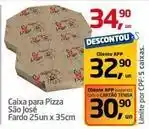 Tenda Atacado São josé - caixa para pizza fardo 25un x 35cm oferta