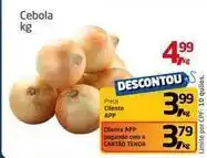 Tenda Atacado Cebola oferta