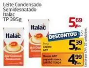 Tenda Atacado Italac - leite condensado semidesnatado oferta