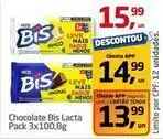 Tenda Atacado Lacta - chocolate bis oferta