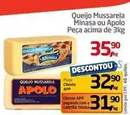Tenda Atacado Sensação de minas - queijo mussarela peca acima de 3kg oferta