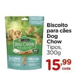 Carrefour Biscoito para cães Dog Chow Tipos oferta