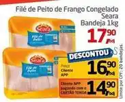 Tenda Atacado Seara - filé de peito de frango congelado oferta