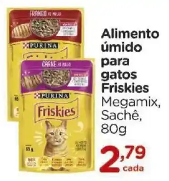 Alimento úmido para gatos Friskies Megamix, Sachê
