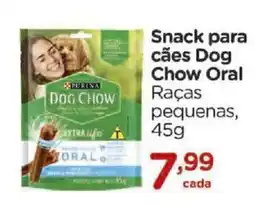 Carrefour Snack para cães dog chow oral raças pequenas oferta