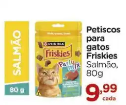 Carrefour Petiscos para gatos Friskies Salmão oferta
