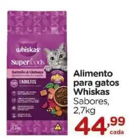 Carrefour Alimento para gatos Whiskas Sabores oferta