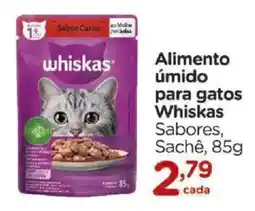 Carrefour Alimento úmido para gatos Whiskas Sabores oferta