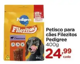 Carrefour Petisco para cães Filezitos Pedigree oferta
