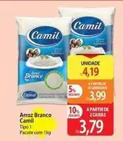 Atacadão Camil - arroz branco oferta