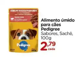 Carrefour Alimento úmido para cães Pedigree Sabores, Sachê oferta