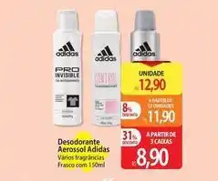 Atacadão Adidas - desodorante aerossol oferta