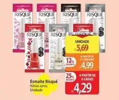 Atacadão Risqué - esmalte oferta