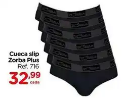 Carrefour Zorba - cueca slip plus oferta