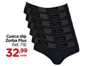 Zorba - cueca slip plus