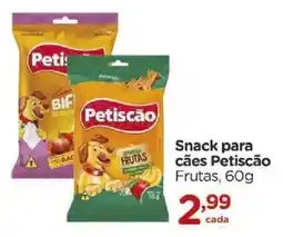 Carrefour Snack para cães Petiscão Frutas oferta