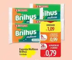 Atacadão Brilho fácil - esponja multiuso oferta