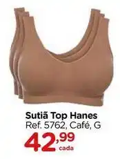 Carrefour Hanes - sutiã top oferta