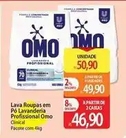 Atacadão Omo - lava roupas em pó lavanderia profissional oferta