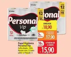 Atacadão Personal vip - papel higiênico oferta