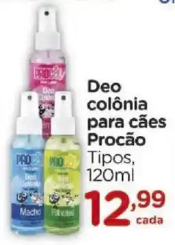 Carrefour Deo colônia para cães Procaão Tipos oferta