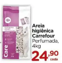 Carrefour Areia higiênica Carrefour Perfumada oferta