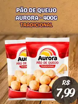 Serrano Supermercado Pão de queijo aurora tradicional oferta