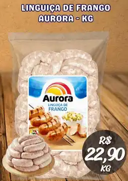 Serrano Supermercado Linguiça de frango aurora oferta