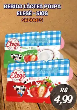 Serrano Supermercado Bebida láctea polpa elegê oferta