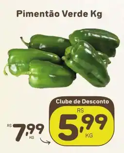 Rede uniforça Pimentão Verde Kg oferta