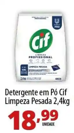Akki Atacadista Detergente em Pó Cif Limpeza Pesada oferta