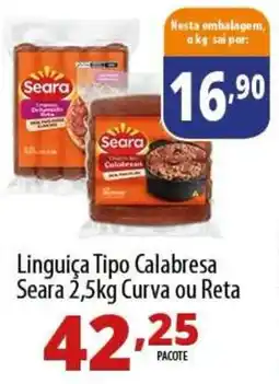 Akki Atacadista Linguiça tipo calabresa oferta