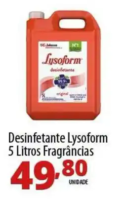Akki Atacadista Desinfetante Lysoform fragrâncias oferta