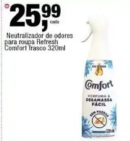 Frangolândia neutralizador de odores para roupa refresh comfort frasco oferta