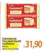Atacadão Harald - cobertura de chocolate confeiteiro oferta