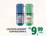 DB Supermercados Brinort - lava roupa liq clean blue/green oferta