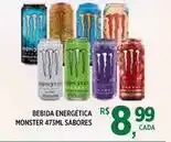 DB Supermercados Monster - bebida energetica oferta