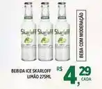 DB Supermercados Skarloff - bebida ice skarloff oferta