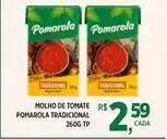 DB Supermercados Pomarola - molho de tomate tradicional oferta