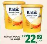DB Supermercados Italac - manteiga c/ sal 500g pt oferta